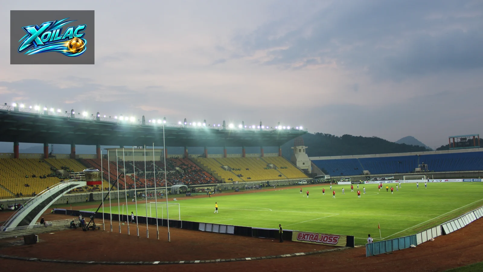 Ảnh tư liệu Persib Bandung hoặc sân Si Jalak Harupat trước trận Persib gặp Thể Công Viettel