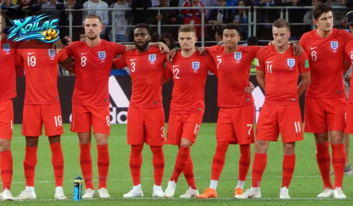 Đội tuyển Anh trong trận World Cup 2018