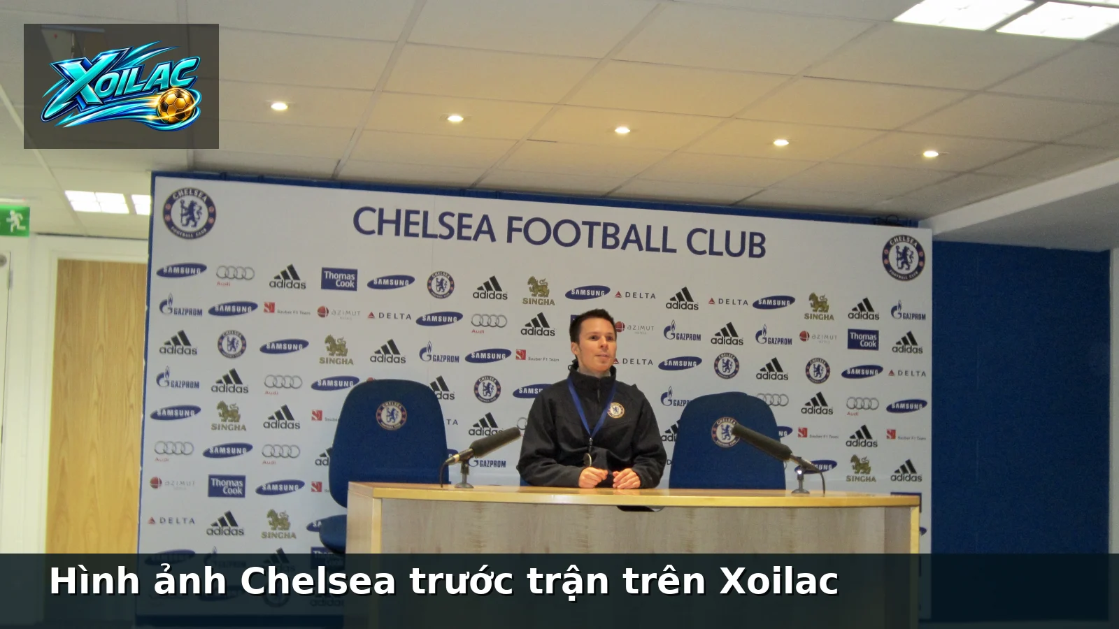 Hình ảnh Chelsea trước trận trên Xoilac