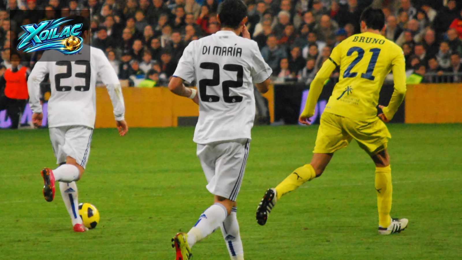 Ảnh tư liệu Real Madrid gặp Villarreal trong một trận LaLiga cũ