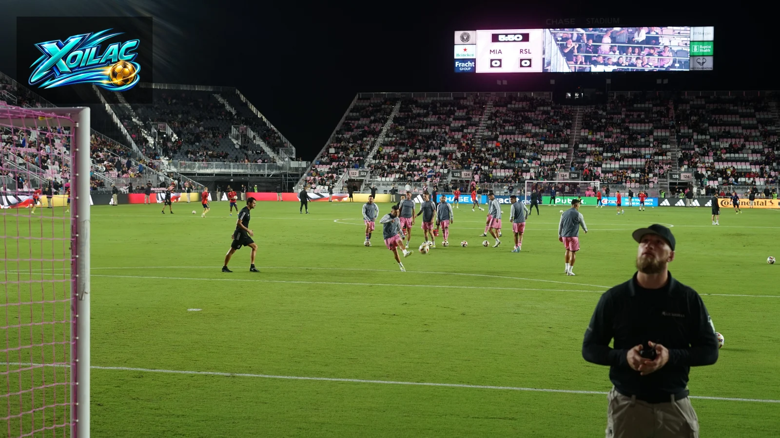 Ảnh tư liệu Inter Miami CF thi đấu trên sân nhà năm 2024