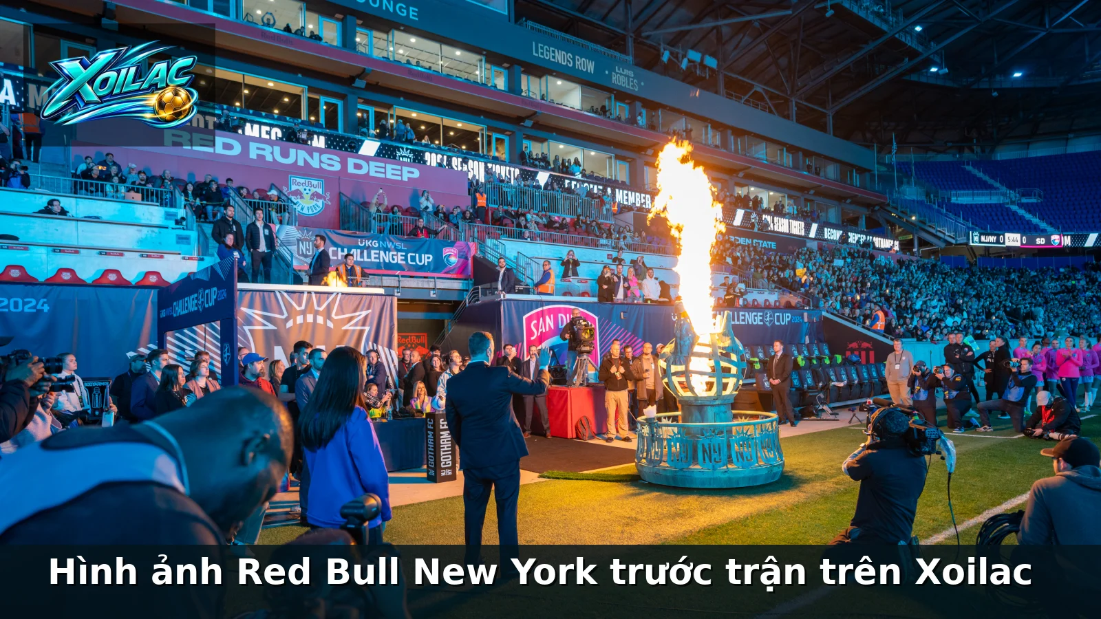 Hình ảnh Red Bull New York trước trận trên Xoilac