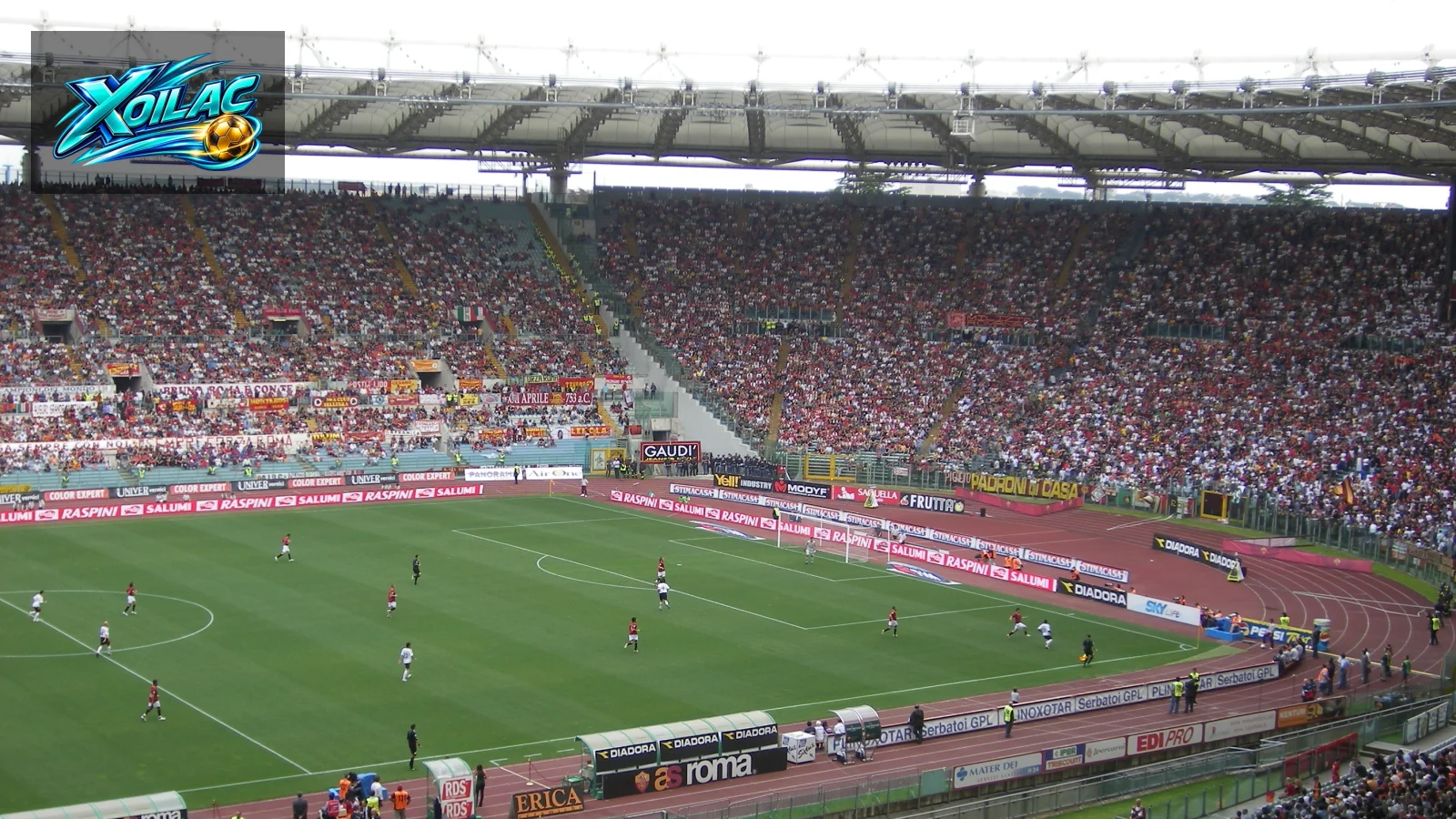 Ảnh tư liệu Stadio Olimpico cho bài nhận định AS Roma vs Real Madrid