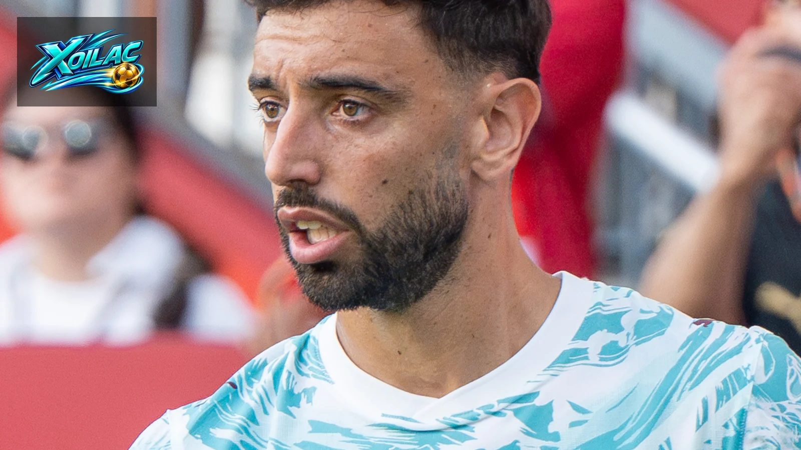 Bruno Fernandes thi đấu cho đội tuyển Bồ Đào Nha
